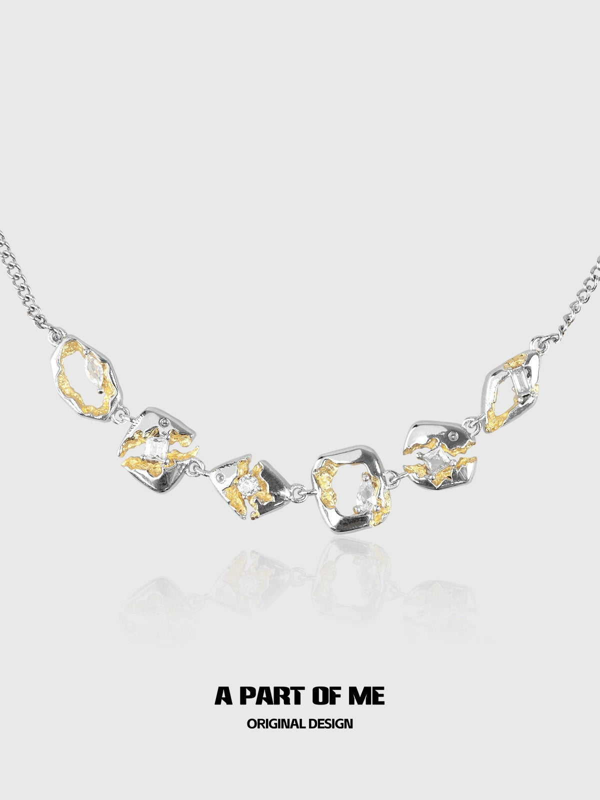 Radiant Sun Moon Necklace