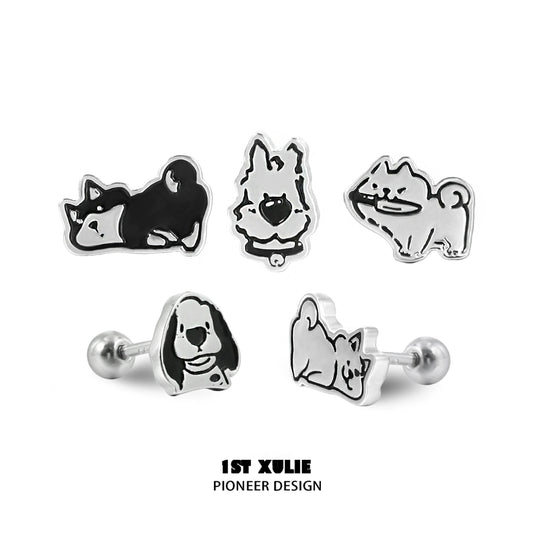 Whimsical Puppy Cute Earrings