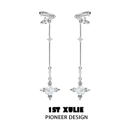 Tassels of the Rose Faith Earrings