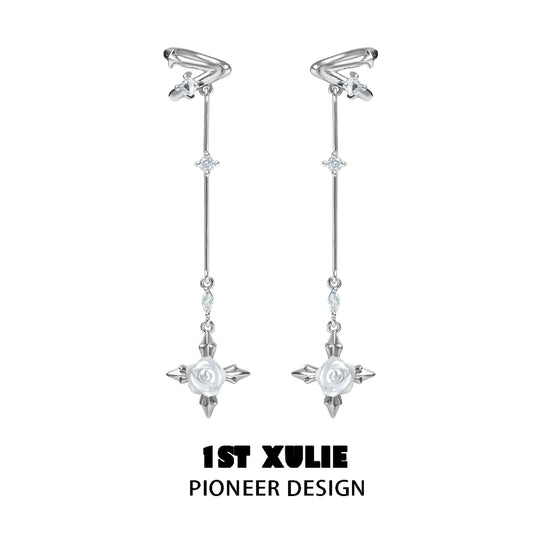 Tassels of the Rose Faith Earrings