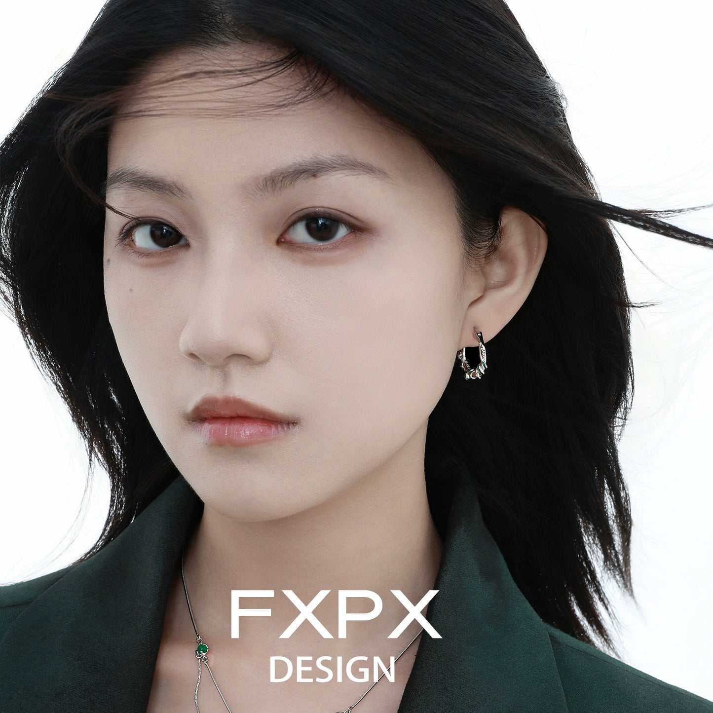 Y2K Midnight Ouroboros Earrings