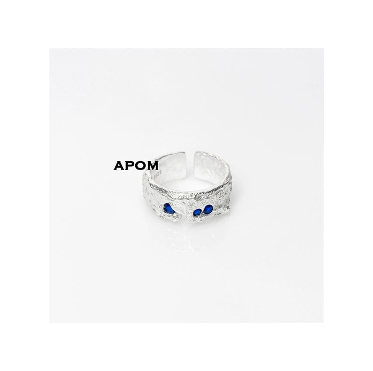 Silent Blue Gem Ring