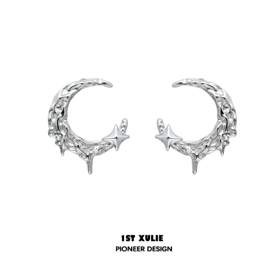 Y2K Fantasy Moon Spice Earrings