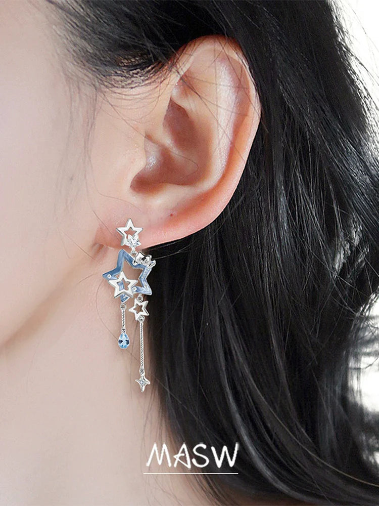 Dream Cat Tassel Earrings