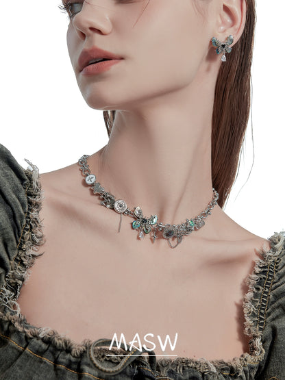 Dream Shell Butterfly Necklace