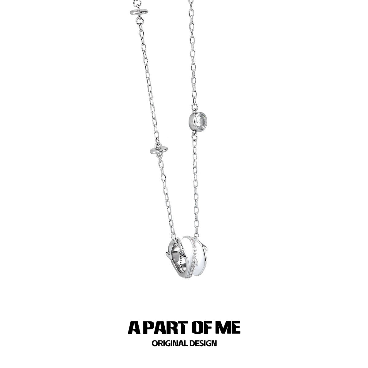 Diamond Ring Pendant Necklace