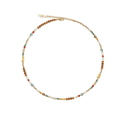Colorful Mangstar Layered Necklace