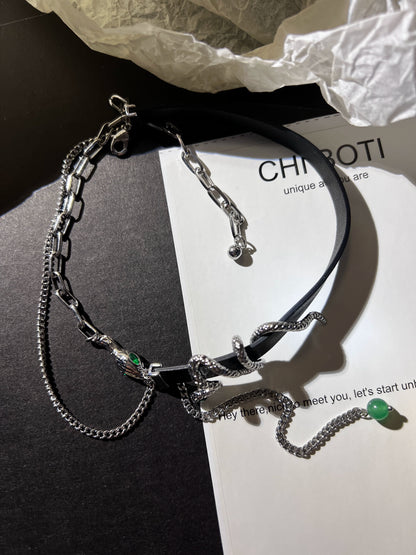 "Dark Night Snake" Splicing Choker