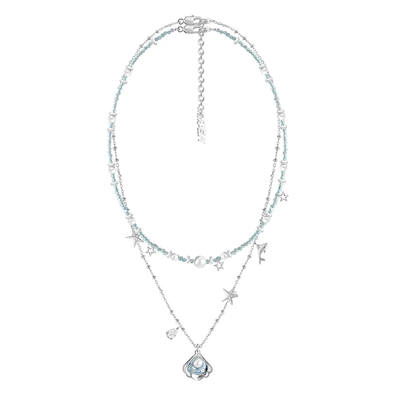 Sea Secret Beaded Necklace