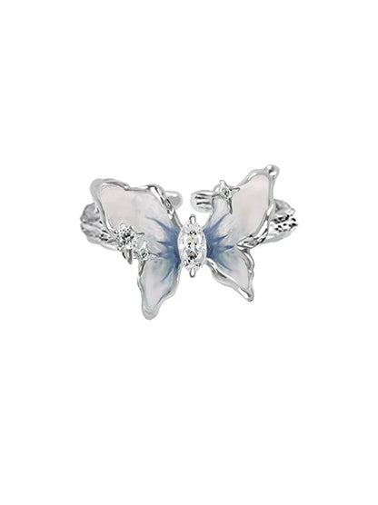 Romantic Butterfly Dance Ring