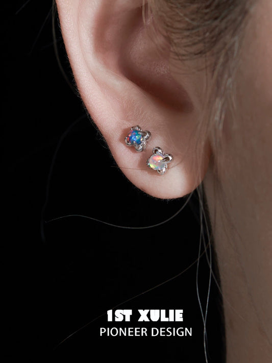 Moonlit Opal Enigma Earrings