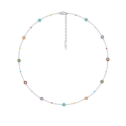 Dopamine Contrast Collar Necklace