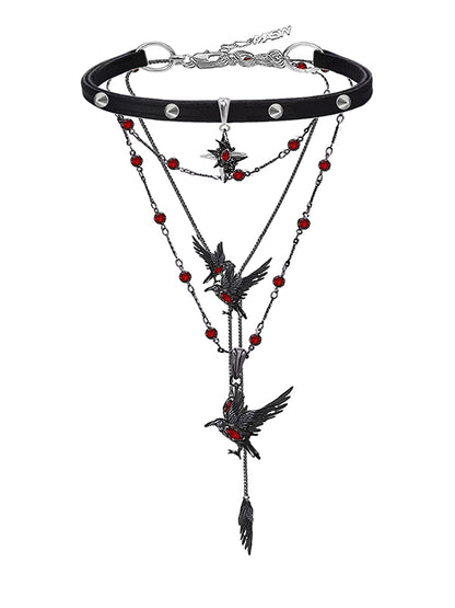 Guardian Crow Necklace