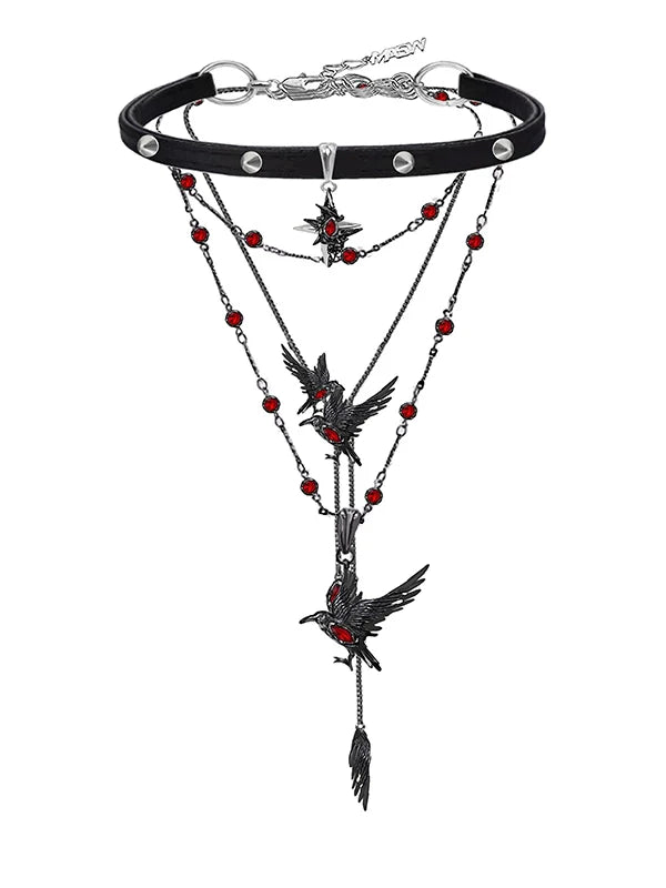 Guardian Crow Necklace
