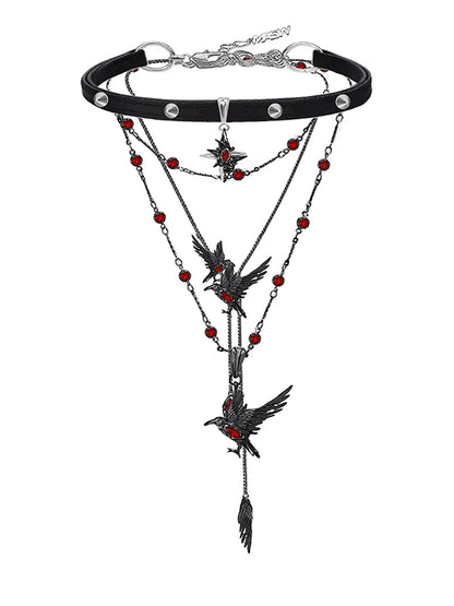 Guardian Crow Necklace
