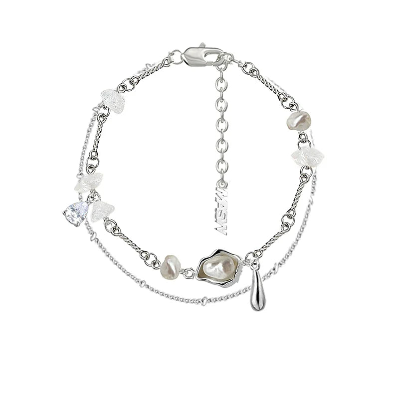Dreamy Baroque Pearl Bracelet