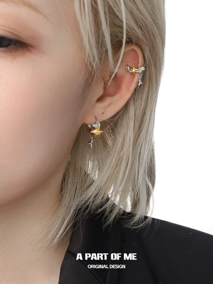 Luminous Star Dimensional Earrings