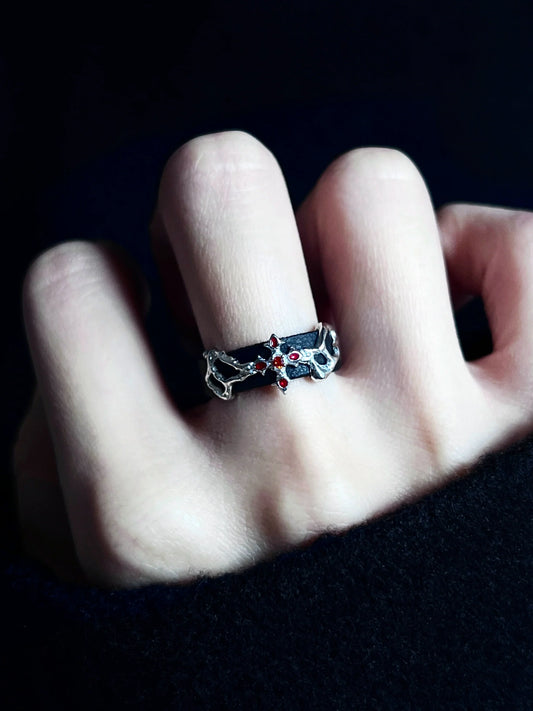 "Soul Contract" Leather Ring