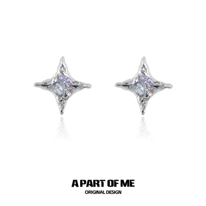 Zircon Star Dream Earrings
