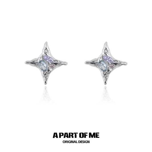 Zircon Star Dream Earrings