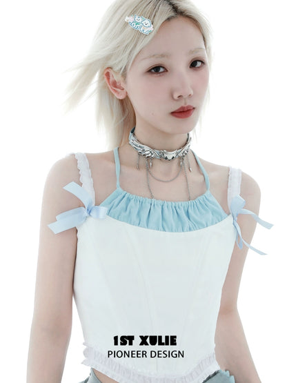Dual-Wear Angel Cat Necklace