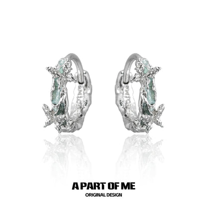 Mint Mambo Butterfly Ear Cuff