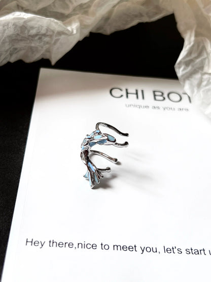 "Language of the Tides" Fish Ear Cuffs