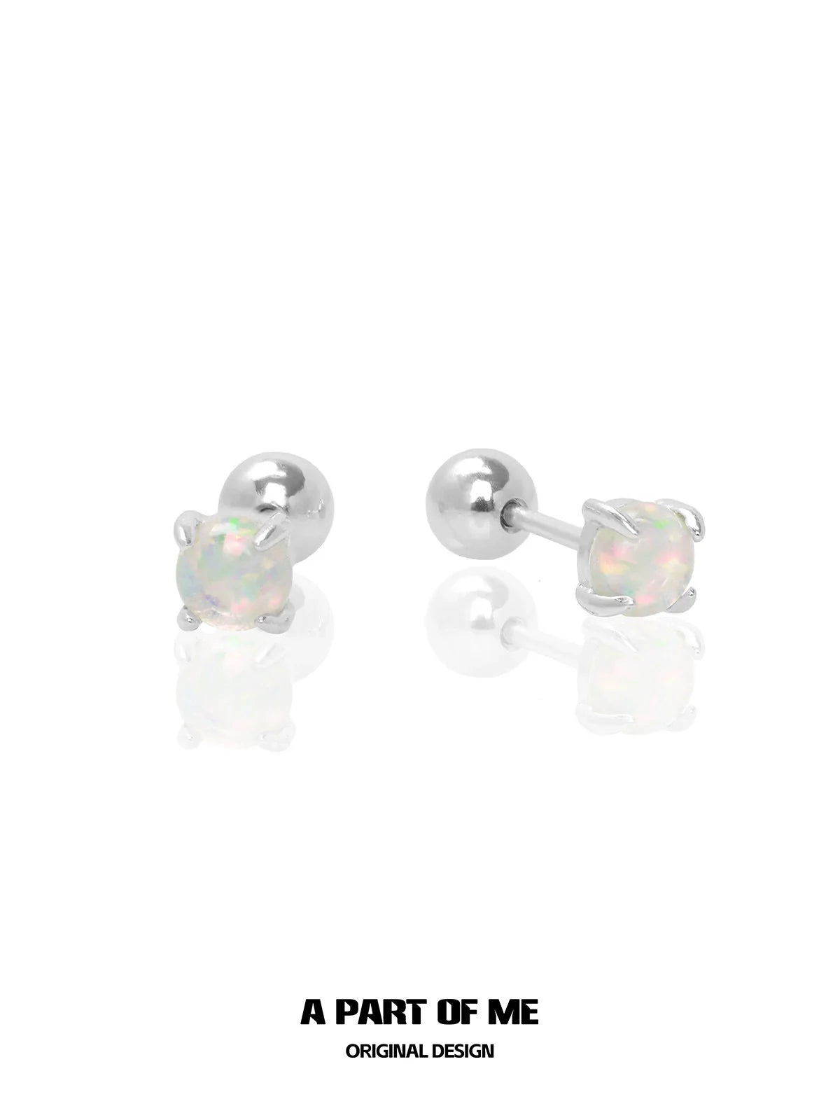 Dreamy Color Opal Earrings