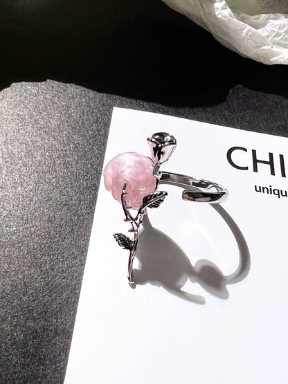 "Skull Rose" Sweet Cool Ring