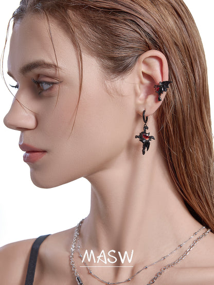 Dark Party Ear Cuffs