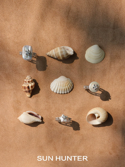 Pearl Riddle Rings