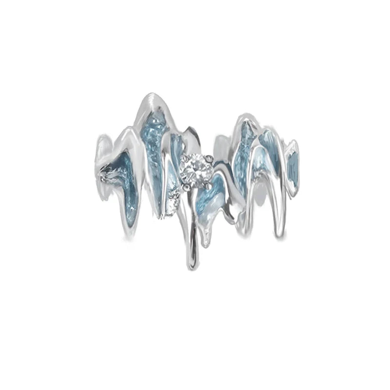 Glacier Secret Couple Rings