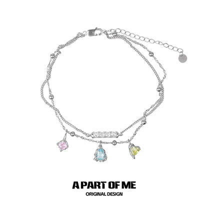 Colored Diamond Sweet Cool Bracelet