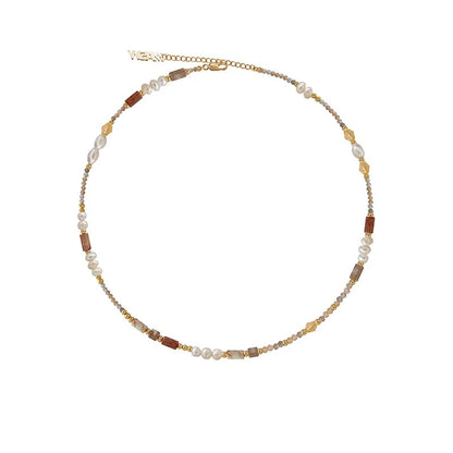 Oil Painting Love Necklace