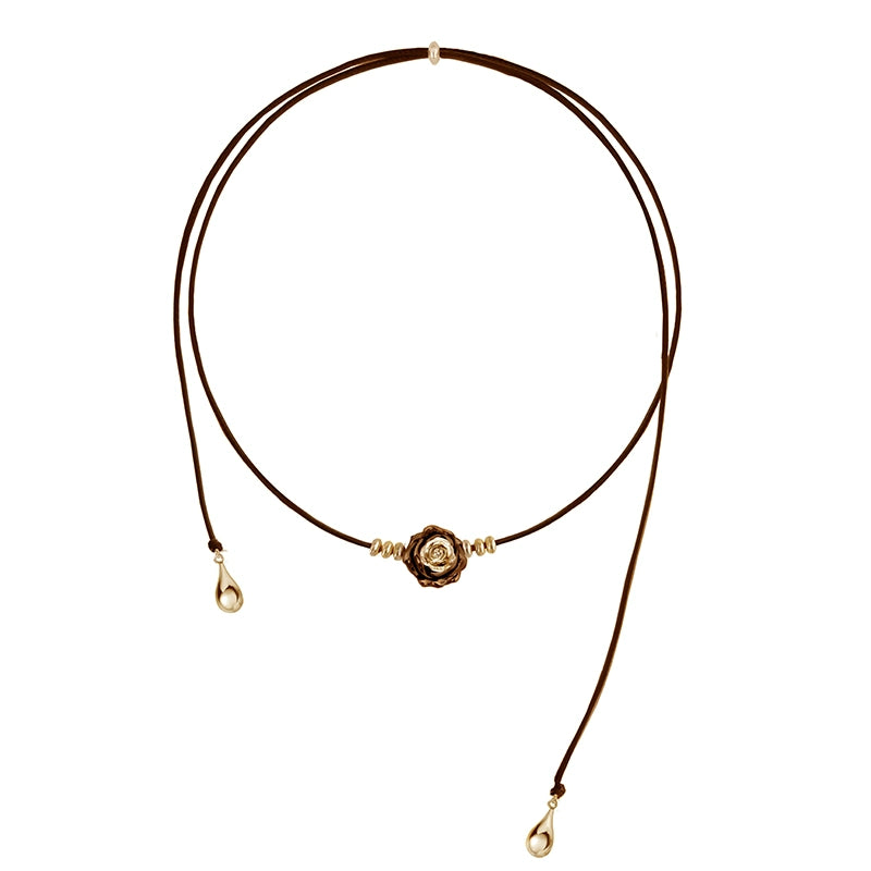 Rose & Cat Vintage Necklace
