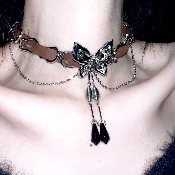 "Punk Butterfly" Gothic Choker