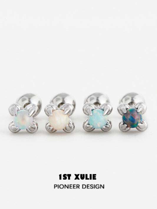 Moonlit Opal Enigma Earrings