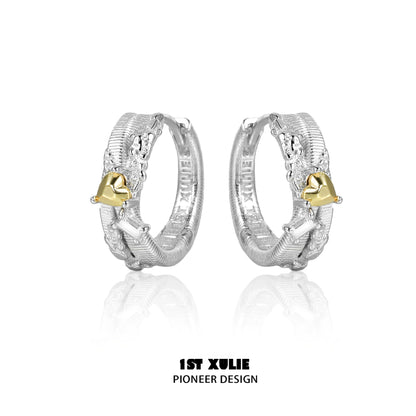Heart Attraction Couple Earrings