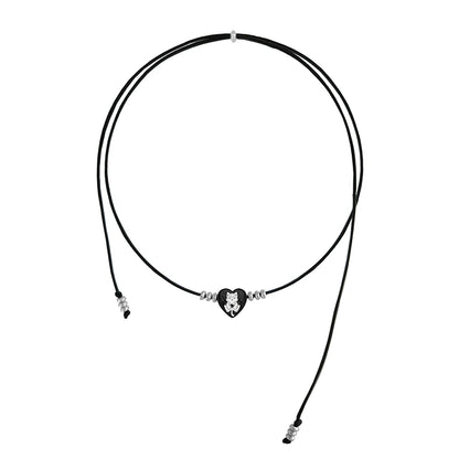 Rose & Cat Vintage Necklace