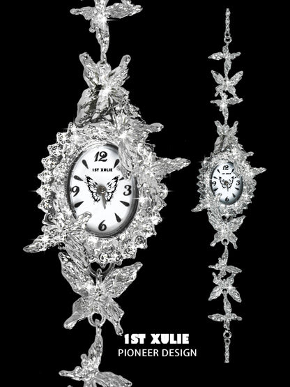Machinery Aesthetic Watch Butterfly Bracelet