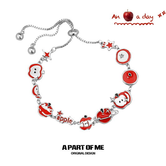 Sweet Apple Slice Bracelet
