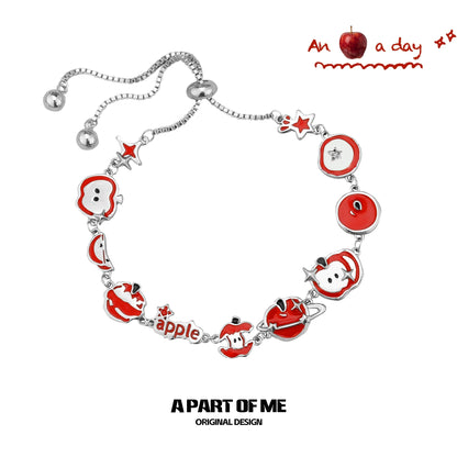 Sweet Apple Slice Bracelet