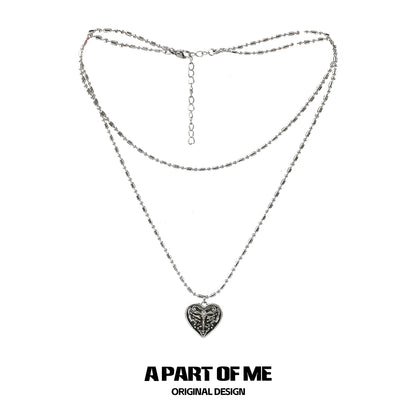 Butterfly Ruins Punk Necklace