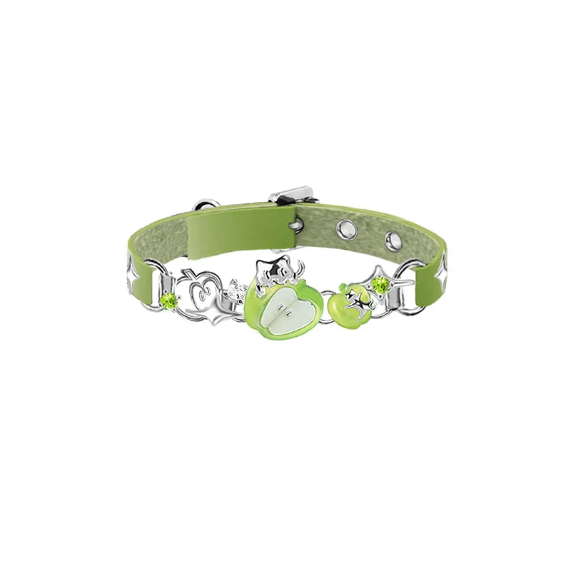 Summer Apple Cat Bracelet