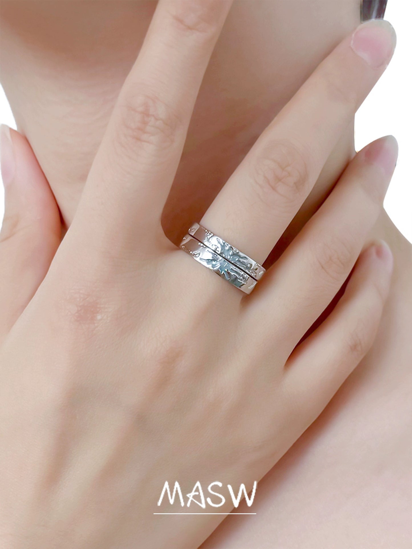 Butterfly Pact Couple Rings