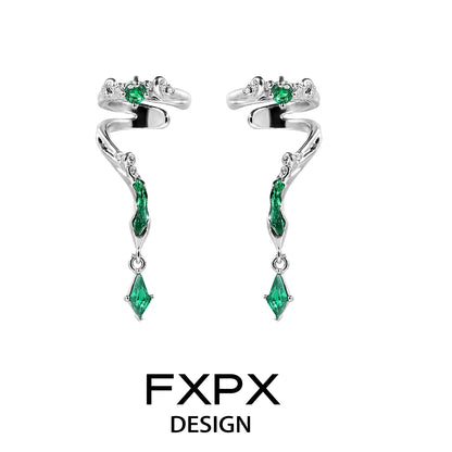 Gothic Dark Viper Ear Cuff