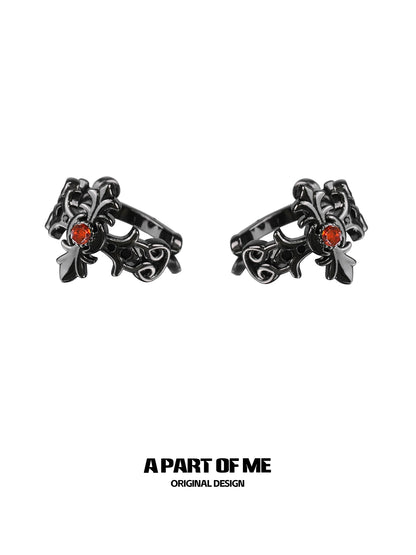 Dark Glory Y2K Cross Ear Cuff