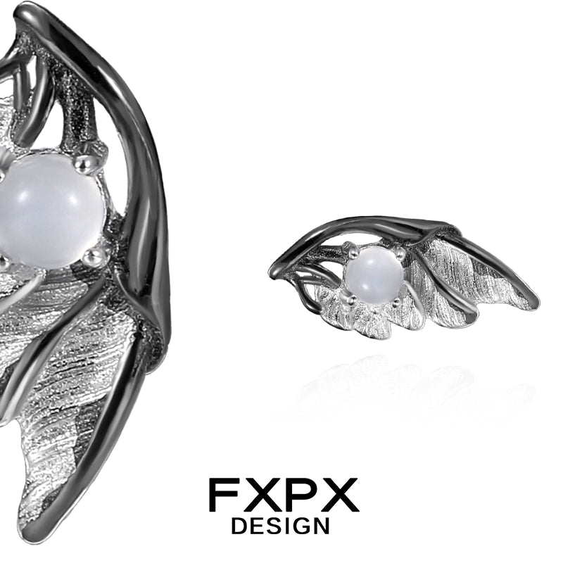 Gothic Fallen Angel Wing Earrings