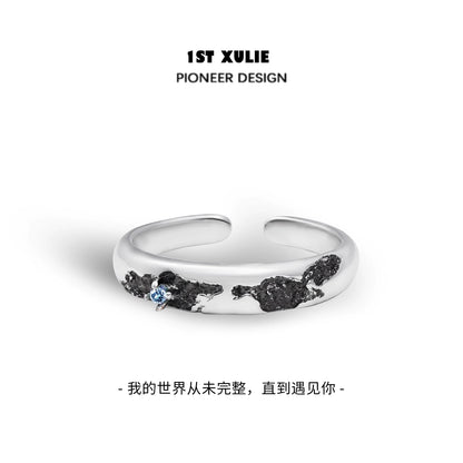 Eroded Earth Couple Rings
