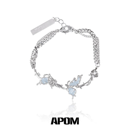 Magical Blue Butterfly Bracelet